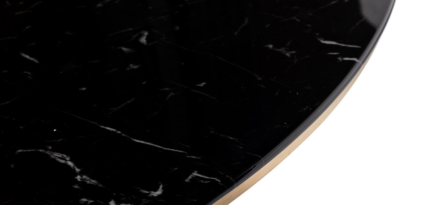 Стол Tulip black Marble 120 Стол Tulip black Marble 120 - Loft-Concept в Перми