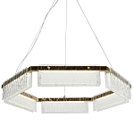 Светодиодная люстра с рельефным стеклом ICE GLASS 70 варинант исполнения - 1 | Loft Concept в Перми