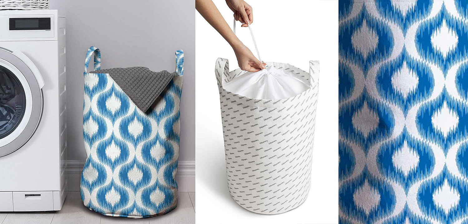 Корзина Blue Ornament Basket Корзина Blue Ornament Basket - Loft-Concept в Перми
