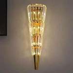 Бра стеклянное в форме конуса Copper Light варинант исполнения - 1 | Loft Concept в Перми