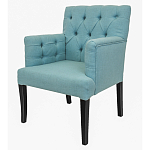 Кресло Addison Chic Armchair blue flax варинант исполнения - 3 | Loft Concept в Перми