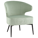 Современное мягкое кресло на металлических ножках Rakush Pistachio варинант исполнения - 1 | Loft Concept в Перми