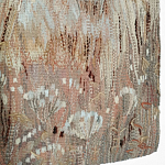 Современный Гобелен из шерсти в бежевых тонах Spring варинант исполнения - 2 | Loft Concept в Перми