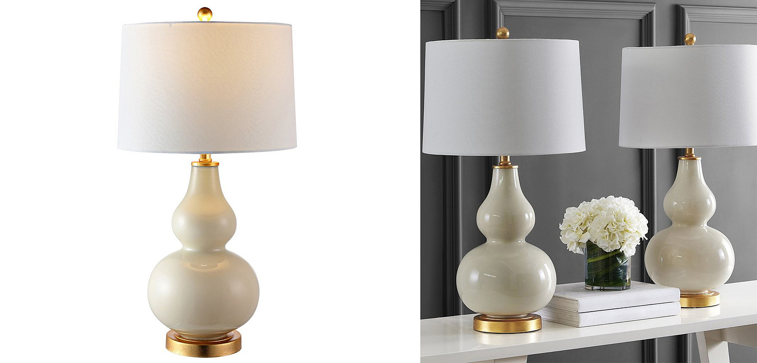 Настольная лампа Loraine Ivory Table lamp Настольная лампа Loraine Ivory Table lamp - Loft-Concept в Перми