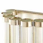 Бра настенное высокое из стеклянных трубочек Gladia варинант исполнения - 6 | Loft Concept в Перми