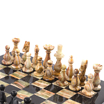 Шахматы настольные из натурального камня Оникс Decorative Thematic Chess варинант исполнения - 2 | Loft Concept в Перми