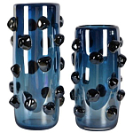 Ваза Molecule Vase Glass Blue Spheres варинант исполнения - 1 | Loft Concept в Перми
