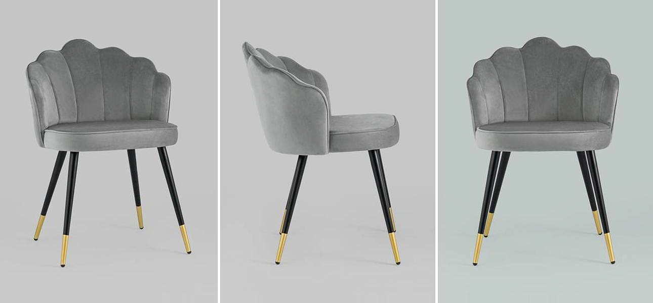 Стул Bristol Chair Серый Цвет Стул Bristol Chair Серый Цвет - Loft-Concept в Перми