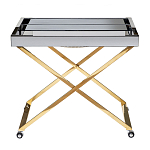 Стол сервировочный с зеркальной столешницей Splendid Serving Table варинант исполнения - 1 | Loft Concept в Перми