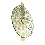 Бра с круглым стеклянным плафоном Gingham варинант исполнения - 5 | Loft Concept в Перми