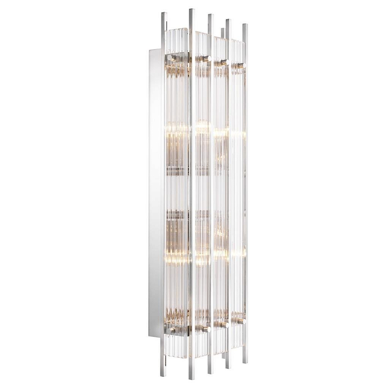 Бра Wall Lamp Sparks L Nickel Никель Прозрачный (Transparent) Бра Wall Lamp Sparks L Nickel Никель Прозрачный (Transparent) в Перми | Loft Concept