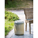 Керамический Табурет в оттенках бежевого и голубого цветов Gradient Stool варинант исполнения - 6 | Loft Concept в Перми