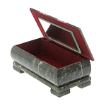 Шкатулка для денег с мозаикой из натуральных камней Stone Casket варинант исполнения - 3 | Loft Concept в Перми