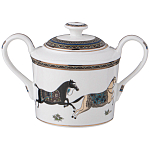 Чайный сервиз из фарфора с изображением лошадей на 6 персон 15 предметов Porcelain Horse Set  варинант исполнения - 3 | Loft Concept в Перми