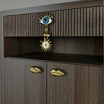 Комод Elsa Dreams Walnut Двухстворчатый  варинант исполнения - 6 | Loft Concept в Перми