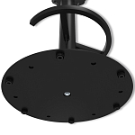 Барный стул вращающийся со спинкой Синий Велюр Vendramin Chair варинант исполнения - 8 | Loft Concept в Перми