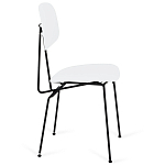 Стул на металлических ножках Travis Chair White варинант исполнения - 3 | Loft Concept в Перми