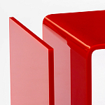 Дизайнерский кофейный стол Poltronova T01 Red Coffee Table варинант исполнения - 7 | Loft Concept в Перми