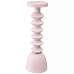 Подсвечник фигурный розовый Bright Accent 36 см варинант исполнения - 1 | Loft Concept в Перми