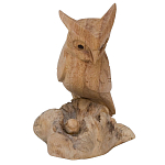 Статуэтка из дерева сова Animals of the World варинант исполнения - 5 | Loft Concept в Перми