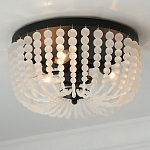 Потолочный светильник круглый с стеклянными бусинами Uniformity варинант исполнения - 2 | Loft Concept в Перми