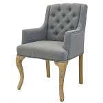 Кресло Mason Classical Armchair grey flax варинант исполнения - 3 | Loft Concept в Перми