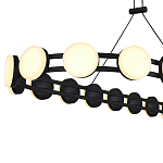 Люстра овальная с круглыми светодиодными источниками света Maxine Light варинант исполнения - 12 | Loft Concept в Перми