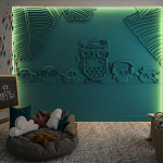 Барельеф OWLS варинант исполнения - 3 | Loft Concept в Перми