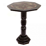 Кофейный стол из натуральных камней Змеевик и Яшма Natural Stone Tables варинант исполнения - 3 | Loft Concept в Перми