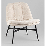 Кресло лаунж Tail молочный варинант исполнения - 1 | Loft Concept в Перми