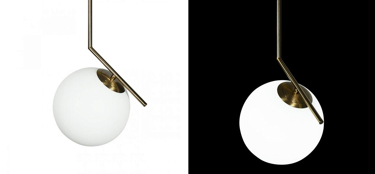 Светильник подвесной Flos IC Lighting Gold Pendant Lamp Светильник подвесной Flos IC Lighting Gold Pendant Lamp - Loft-Concept в Перми