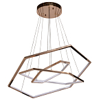 Люстра с 3-мя подвесами в виде шестиугольников Hexagon Horizontal варинант исполнения - 2 | Loft Concept в Перми