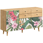 Буфет с принтом на дверцах Elise Cupboard варинант исполнения - 11 | Loft Concept в Перми