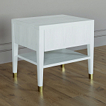 Прикроватная тумбочка с ящиком Elsa Dreams White варинант исполнения - 4 | Loft Concept в Перми