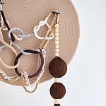 Круглое Дизайнерское Панно Дюна Round Panel Dune варинант исполнения - 1 | Loft Concept в Перми