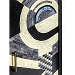 Буфет в гостиную с инкрустацией  Bone Inlay sideboard - 2 doors варинант исполнения - 4 | Loft Concept в Перми