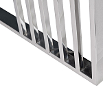 Столик журнальный с черной стеклянной столешницей Embodiment of Contemporary Art  варинант исполнения - 3 | Loft Concept в Перми