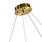 Люстра светодиодная с 8-ю цилиндрическими плафонами янтарного цвета из стекла и стали Andrea Сhandelier Amber варинант исполнения - 2 | Loft Concept в Перми