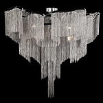 Люстра потолочная с металлическими цепочками Диаметр 99 см Atlantis Chain варинант исполнения - 1 | Loft Concept в Перми