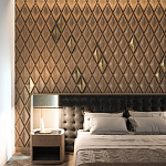 Гипсовая 3D панель с принтографией PM-102 варинант исполнения - 3 | Loft Concept в Перми