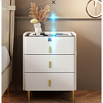 Умная прикроватная тумбочка c зарядкой для телефона Smart Furniture варинант исполнения - 2 | Loft Concept в Перми