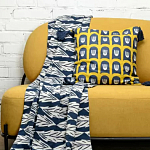 Чехол на подушку с двусторонним принтом и кисточками Ophelia Grove варинант исполнения - 5 | Loft Concept в Перми