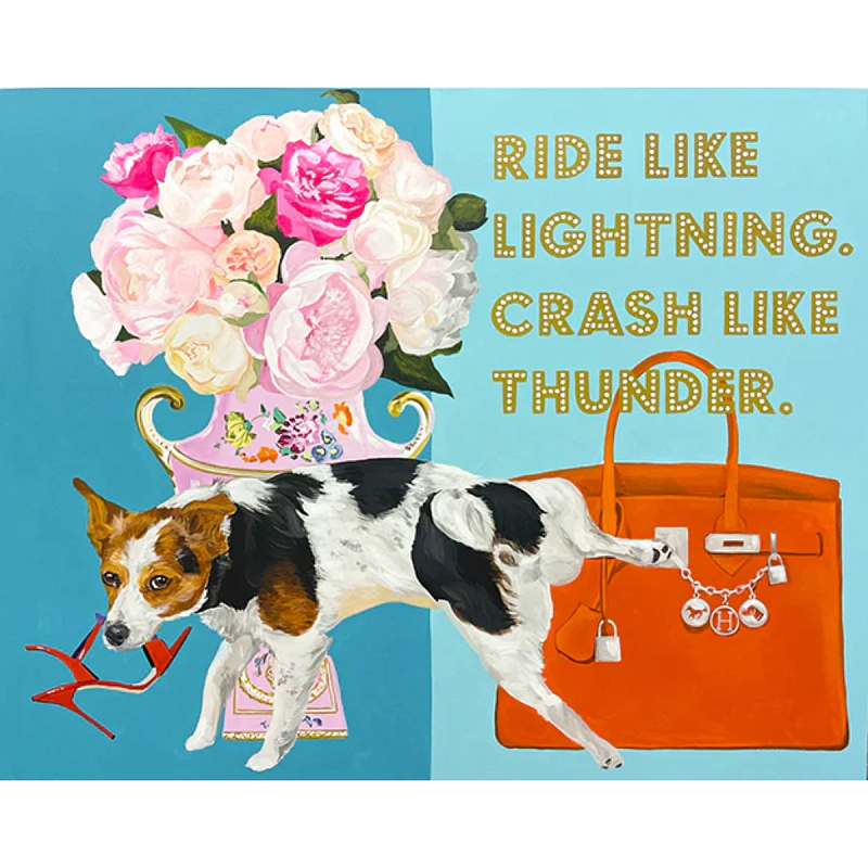 Картина Ride Like Lightning. Crash Like Thunder Мульти Картина Ride Like Lightning. Crash Like Thunder Мульти в Перми | Loft Concept