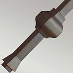 Бра бронзового цвета с полукруглым матовым стеклянным плафоном в геометрическом каркасе Feiss варинант исполнения - 8 | Loft Concept в Перми