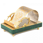 Подставка для телефона из натурального камня малахит Natural Stone Stand варинант исполнения - 2 | Loft Concept в Перми