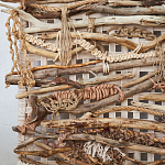 Большая Абстрактное Панно из веток и нитей Dryad Wall Art варинант исполнения - 2 | Loft Concept в Перми