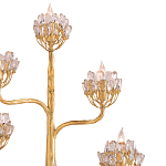 Бра золотое в виде растения Golden Flower Glade варинант исполнения - 1 | Loft Concept в Перми