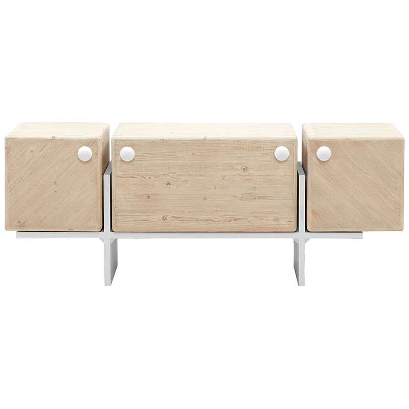 Комод Don Wooden Forms Furniture Древесина Белый Комод Don Wooden Forms Furniture Древесина Белый в Перми | Loft Concept