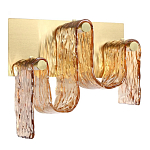 Бра волнистой формы из фактурного стекла Big Wave варинант исполнения - 5 | Loft Concept в Перми