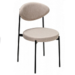 Стул металлический с мягкой спинкой и сиденьем Alfie Chair варинант исполнения - 4 | Loft Concept в Перми